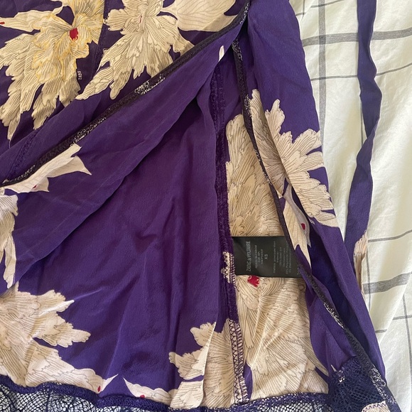 ZADIG & VOLTAIRE ROSES BLOSSOM SILK DRESS - Picture 6 of 9